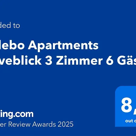 Sadebo Apartments Traveblick 3 Zimmer 6 Gaeste Lubeck Exterior photo